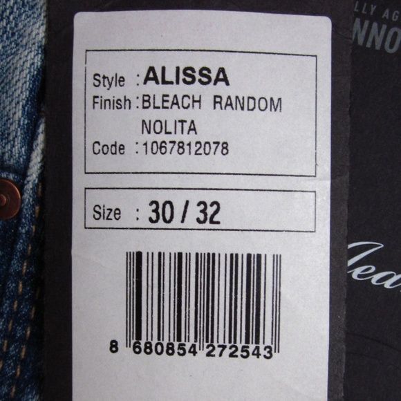 Mavi - Alissa - High Rise, Super Skinny Jeans - Picture 7 of 8